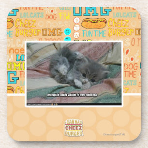 Porta-copo Peso de próprio cuteness