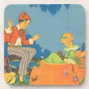 Porta-copo Peter Peter Comedor de Abóbora, Rima Infantil Vint