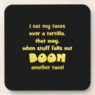 Porta-copo Piada Divertida de Tortilla Boom