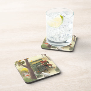 Porta-copo Piano de Reprodução de Fox