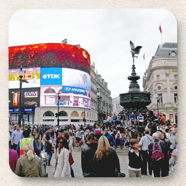 Porta-copo Piccadilly Circus - Foto profissional (Frente)