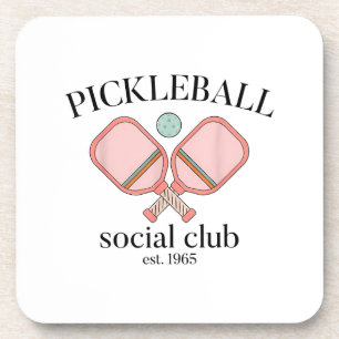 Porta-copo Pickle Ball Social Club EST 1965 Men Women