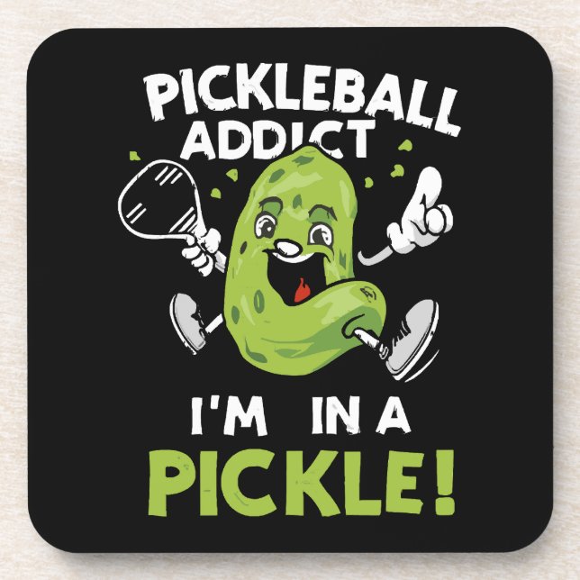 Porta-copo Pickleball-Engraçado (Frente)
