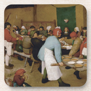 Porta-copo Pieter Bruegel, o Velho - Casamento Camponês