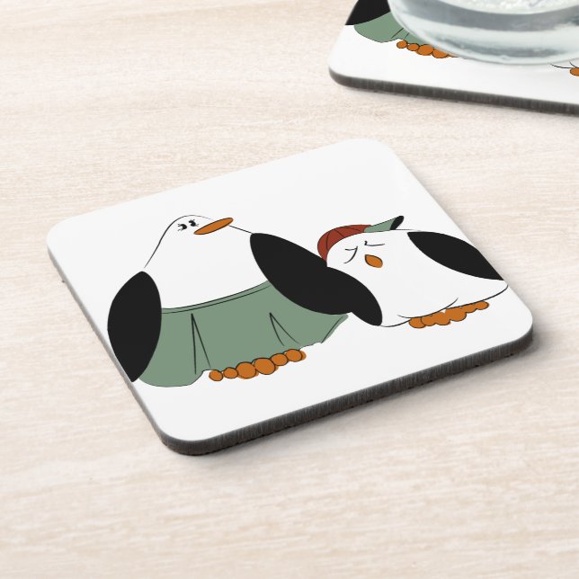 Porta-copo Pinguins de Cartoon (Left Side)
