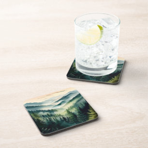 Porta-copo Pinheiros da Montanha Nublada