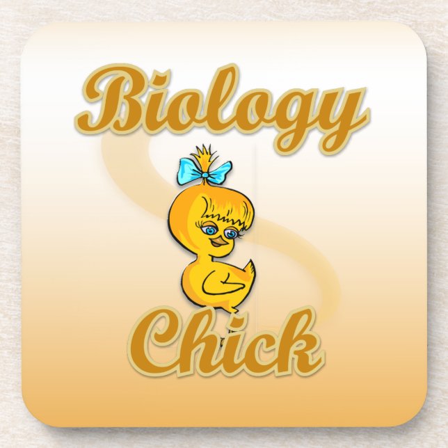 Porta-copo Pintinho de Biologia (Frente)