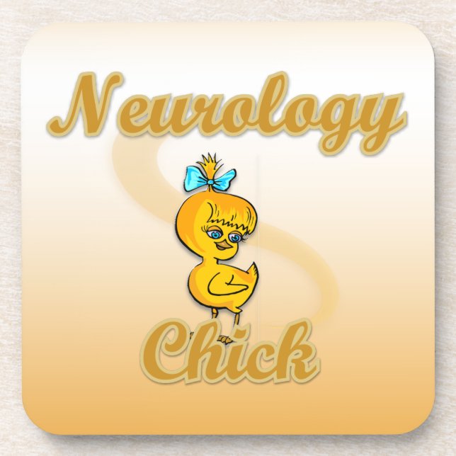 Porta-copo Pintinho de neurologia (Frente)