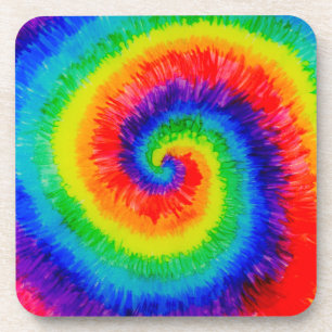 Porta-copo Pintura a Álcool Rainbow Tie-Dye