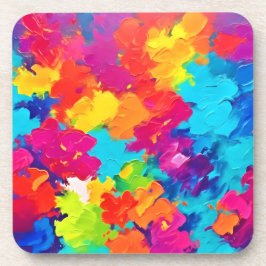 Porta-copo Pintura Rapsódia Arco-íris