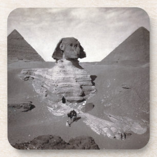 Porta-copo Pirâmides de Sphinx e Giza do excelente Necropolis