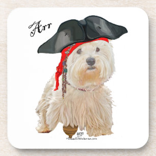 Porta-copo Pirate Westie