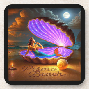 PORTA-COPO PISMO BEACH MERMAID. SÉRIE 1 NÚMERO 2.