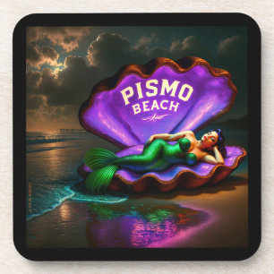 PORTA-COPO PISMO BEACH MERMAID. SÉRIE 1 NÚMERO 6.