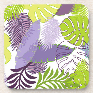 Porta-copo PixDezines floresta tropical/cor de fundo DIY