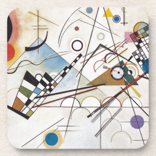 Porta-copo PixDezines Kandinsky 1923 Composição VIII