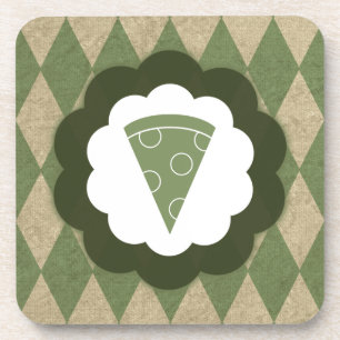 Porta-copo pizza vintage