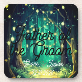 Porta-copo Placa de Nome de Assento Casamento