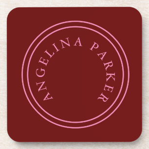 Porta-copo Planilha moderna minimalista única