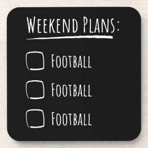 Porta-copo Planos de Fim de Semana Futebol