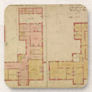 Porta-copo Planos para a casa vermelha, charneca de Bexley,