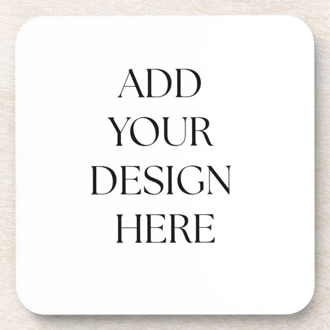 Porta-copo Plastic Coaster (Frente)