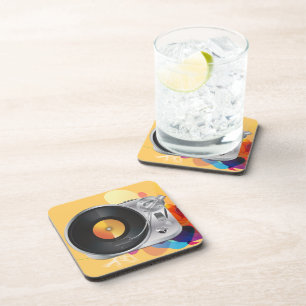 Porta-copo Player de música DJ