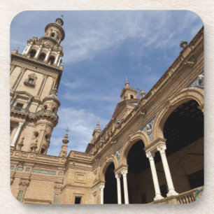Porta-copo Plaza de Espana, Sevilha, Andaluzia, Espanha
