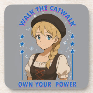 Porta-copo poder da mulher