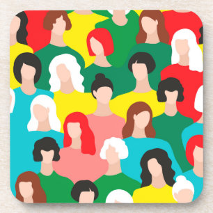 Porta-copo Poder feminino