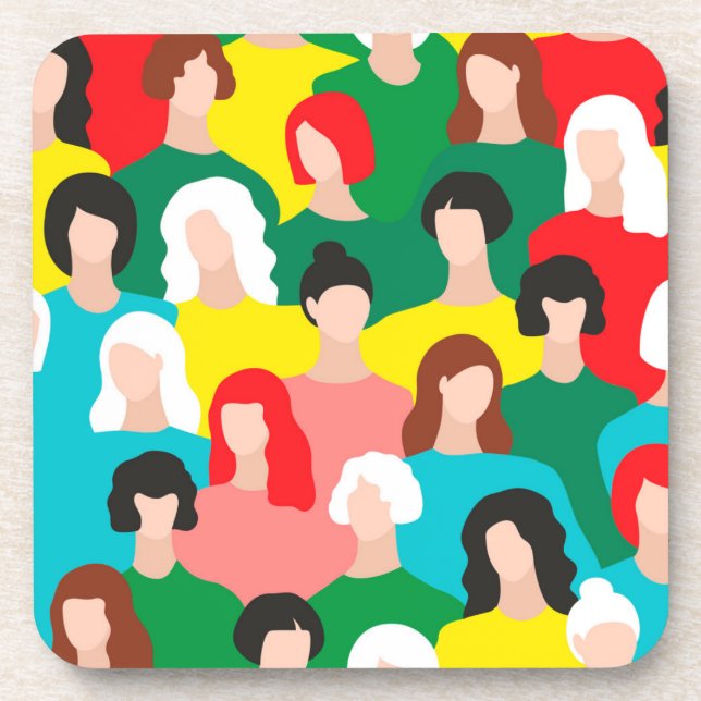 Porta-copo Poder feminino (Frente)