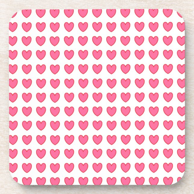 Porta-copo Polka Hearts (Frente)