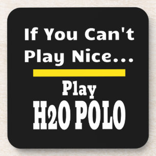Porta-copo Polo Aquático Engraçado Sarcástico H2O