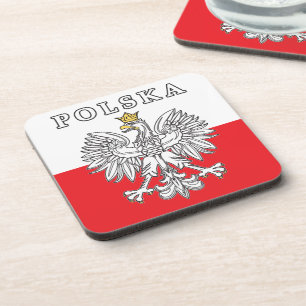 Porta-copo Polska Com Águia Polonesa