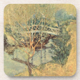 Porta-copo Ponte Branca de Twachtman, Impressionismo Antigo