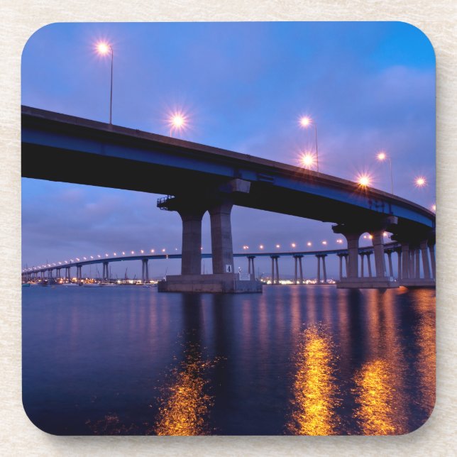 Porta-copo Ponte Coronado em Dusk (Frente)