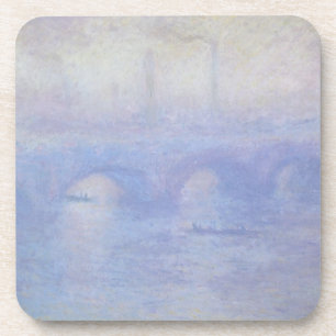 Porta-copo Ponte Waterloo, efeito úmido de Claude Monet