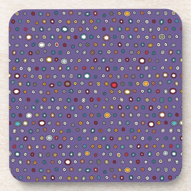 Porta-copo ponto asteroide (Frente)