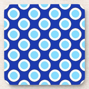 Porta-copo Pontos retrorreflectores em círculo, azul de coba