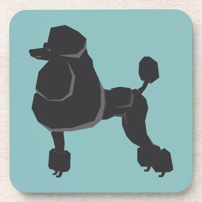 Porta-copo Poodle (Frente)