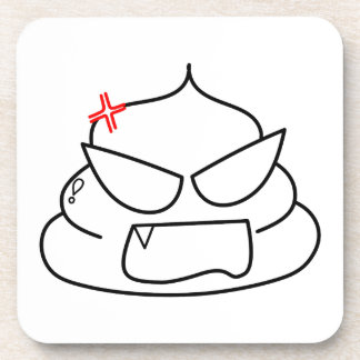 Porta-copo Poop zangado - Brootsch, o PooPoo