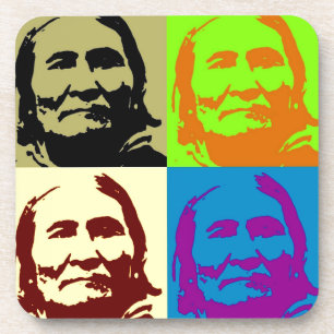 Porta-copo Pop Art Freedom Fighter Geronimo