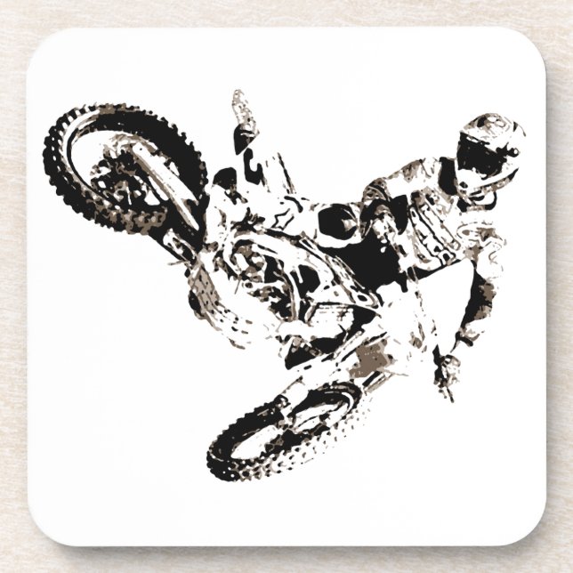 Porta-copo Pop Art Motocross Motorcyesporte (Frente)
