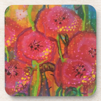 Porta-copo Poppies