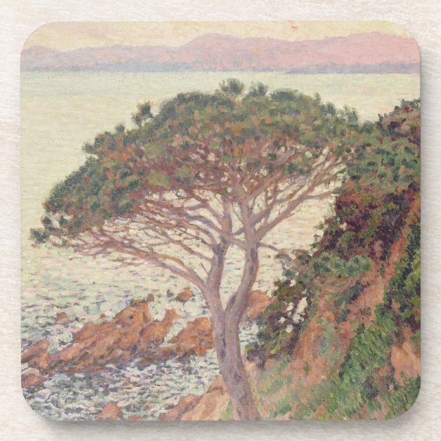 Porta-copo Por do sol, 1916 (óleo em canvas) (Frente)