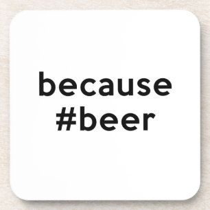 Porta-copo Porque Beer