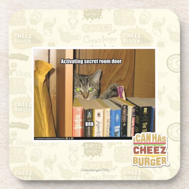 Porta-copo Porta secreta de activação da sala (Frente)