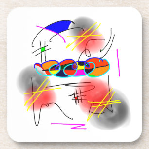 Porta-copo Portas copos abstratas dos pássaros