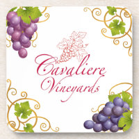 Portas copos Cavaliere Vineyards (conjunto 6)
