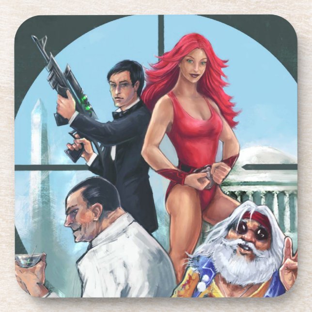 Porta-copo Portas copos completas da cortiça do asilo (Frente)